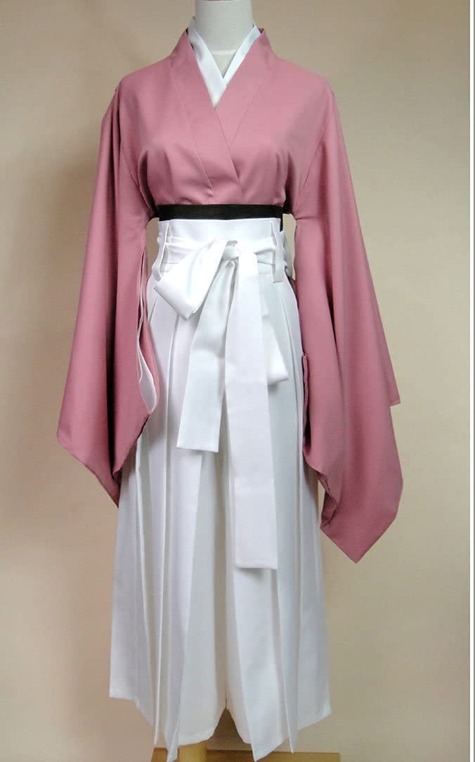 Amazon.co.jp: longmucos 薄桜鬼 雪村千鶴着物コスプレ衣装 (男性, M